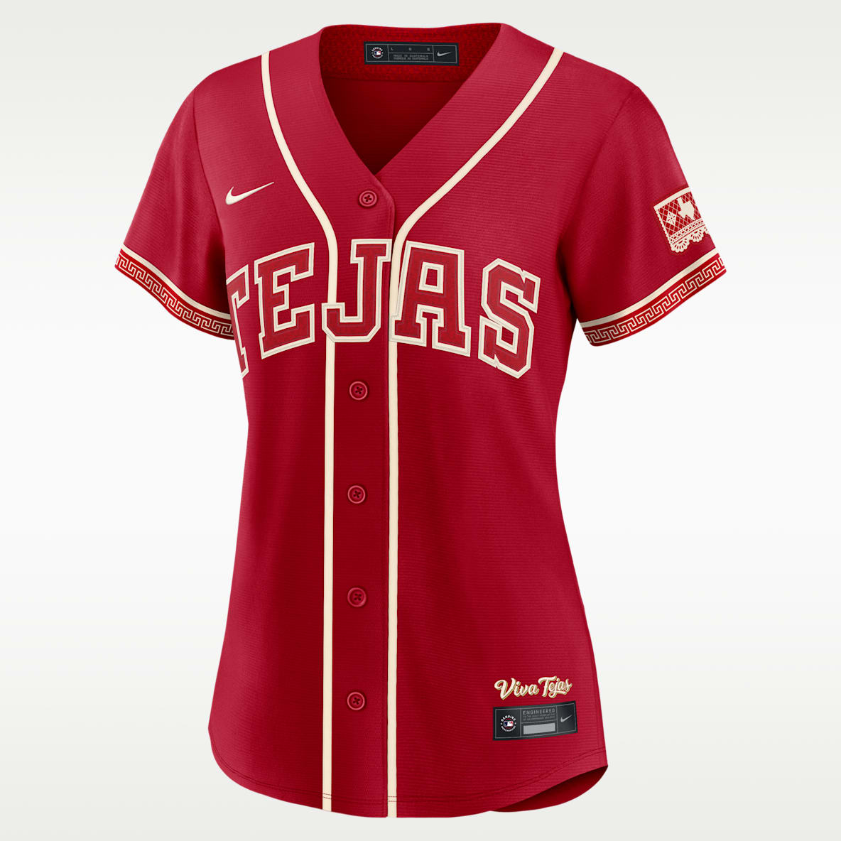 Texas Rangers City Connect Jersey Nike de la MLB Stadium para mujer