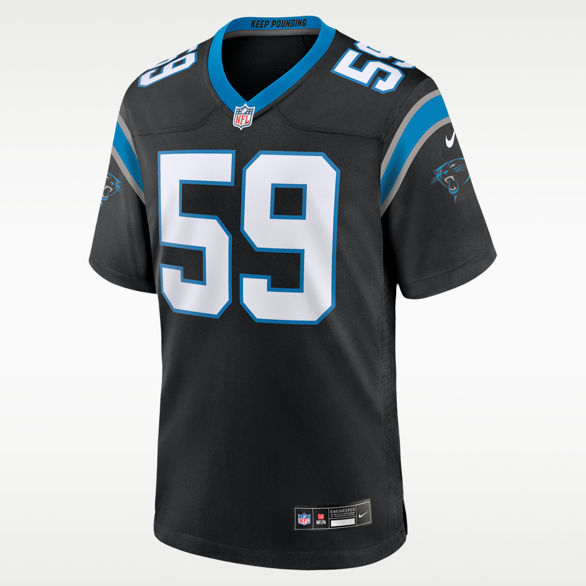 Luke Kuechly Carolina Panthers Retired Men's Nike NFL Game Jersey