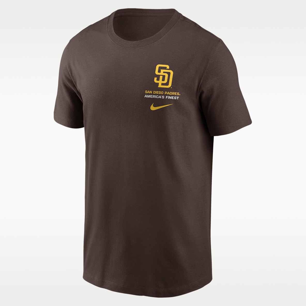 San Diego Padres 2-Hit Men's Nike MLB T-Shirt