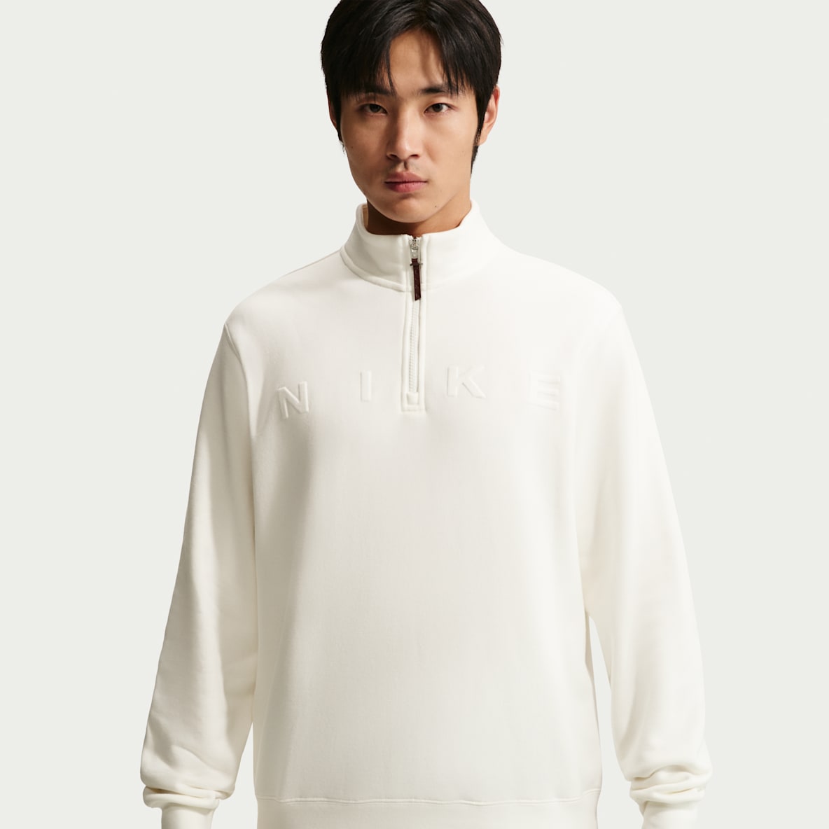 나이키 스포츠웨어 클럽 남성 플리스 하프집 탑