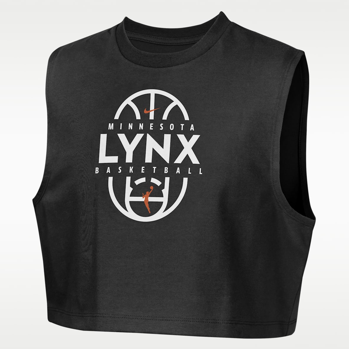 Minnesota Lynx Nike Authentics Big Kids' (Girls') Sleeveless Cropped T-Shirt