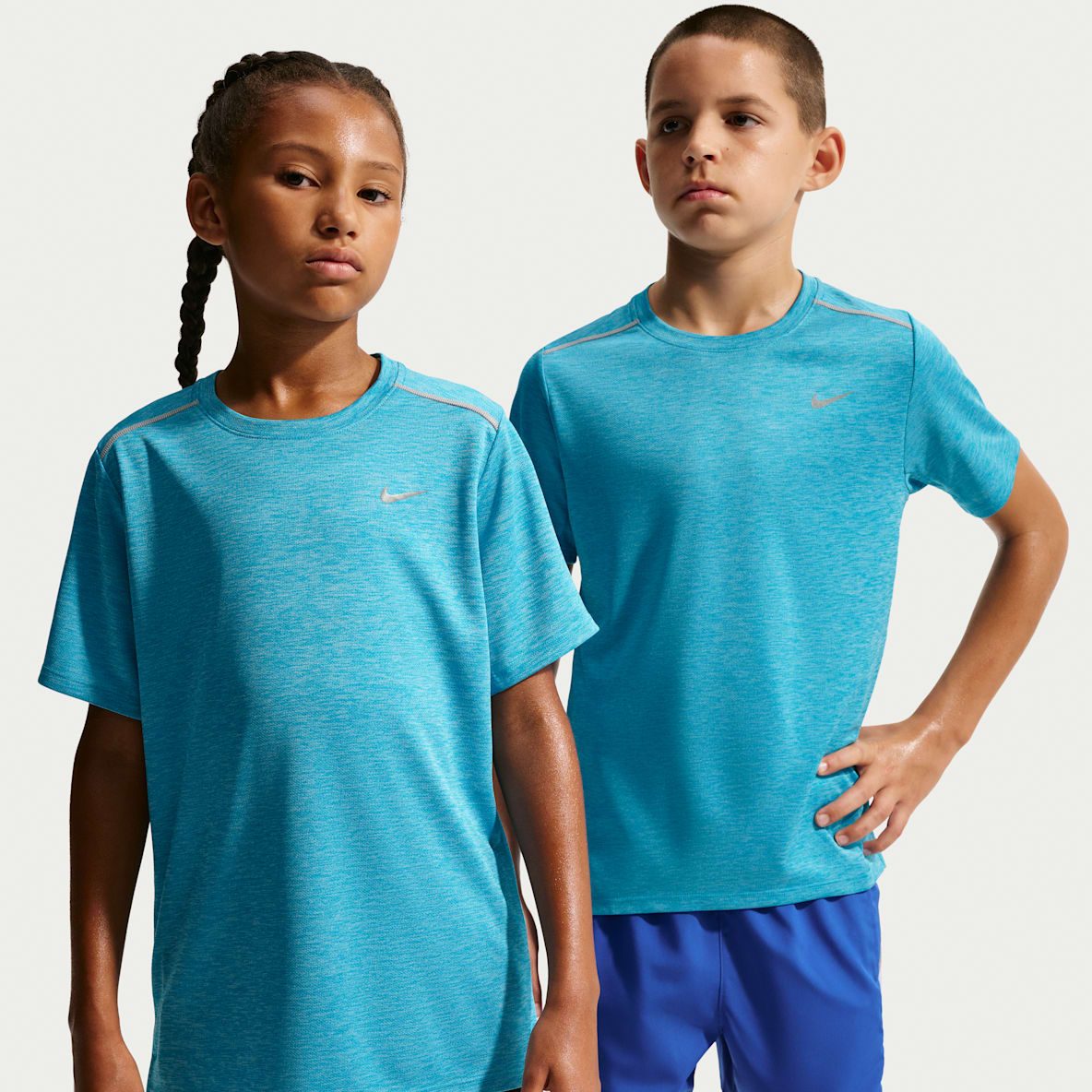 Nike Miler Older Kids' Dri-FIT Short-Sleeve Top