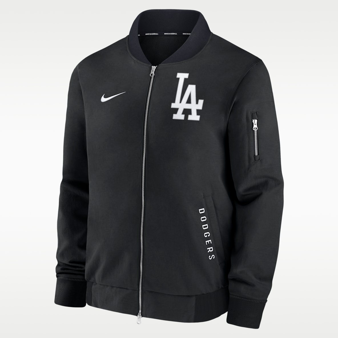 ロサンゼルス ドジャース オーセンティック コレクション ダグアウト メンズ ナイキ MLB フルジップ ボンバージャケット