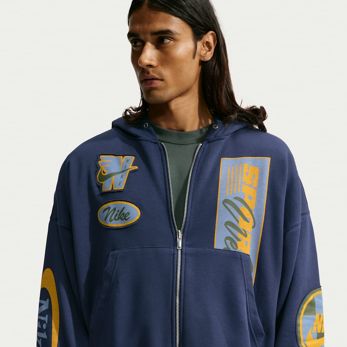 Nike Sportswear Club Men's Full-Zip Fleece Hoodie