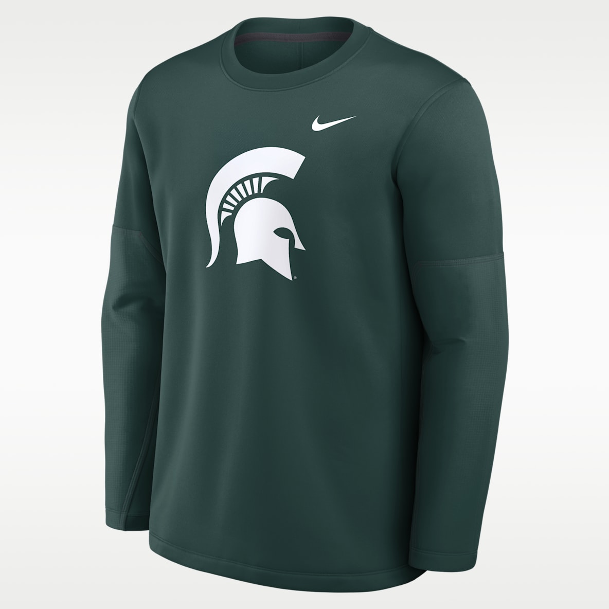 Michigan State Sideline Coaches Men's Nike Therma-FIT College Long-Sleeve T-Shirt