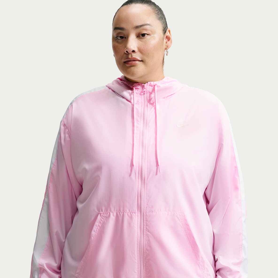 Nike Sportswear Classic Wovens Women's Loose UV Hooded Jacket (Plus Size)