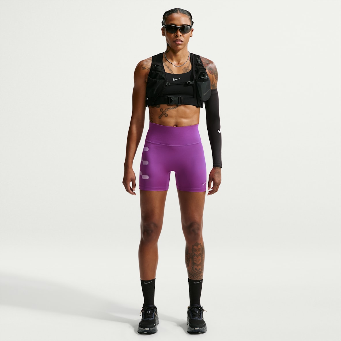 Nike Tempo Flash Short de running taille haute pour femme