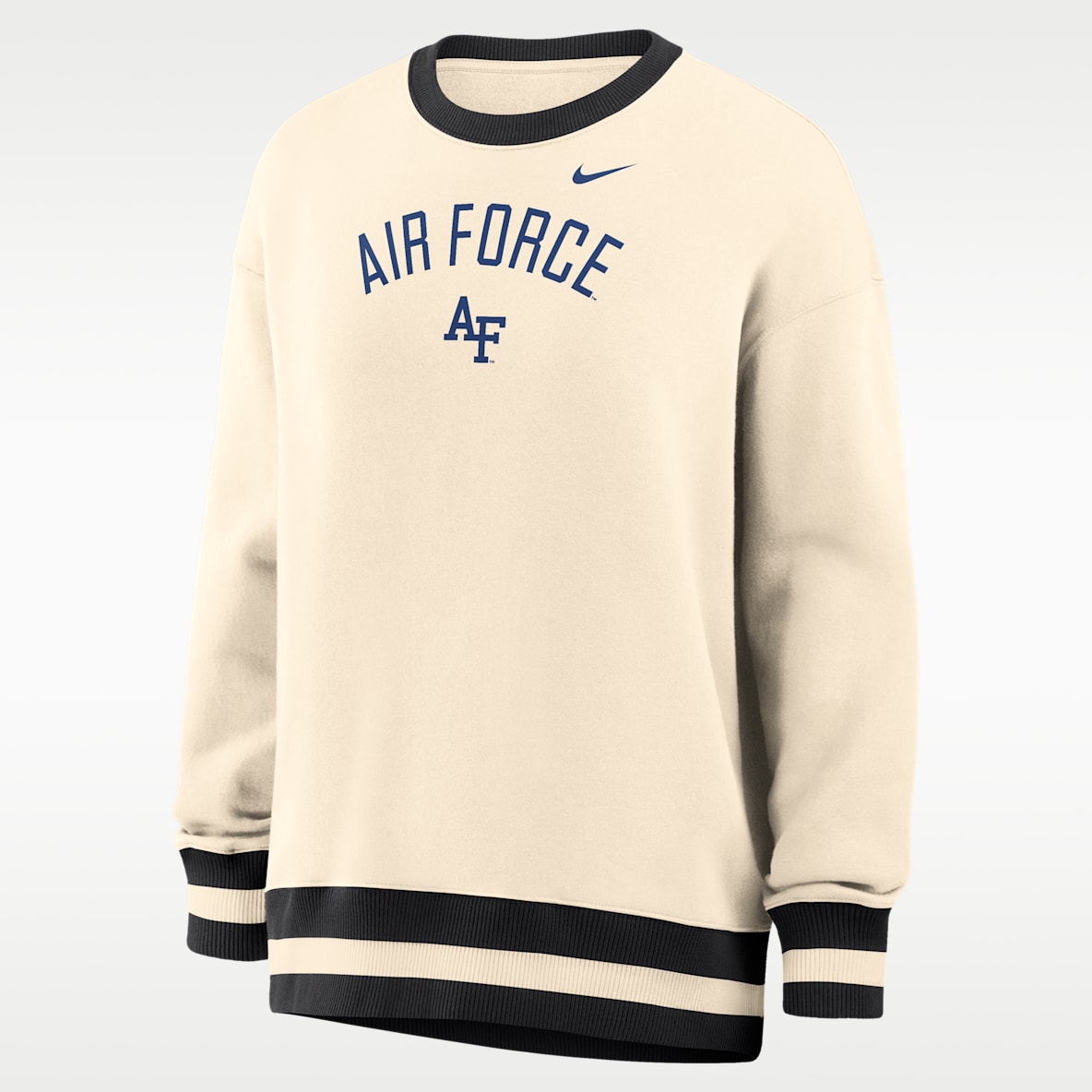 Nike Phoenix (Air Force) Sudadera oversized de cuello redondo para mujer