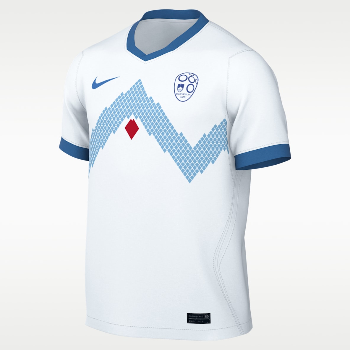 Slovenia 2026 Stadium Home Men's Nike Dri-FIT Soccer Replica Jersey