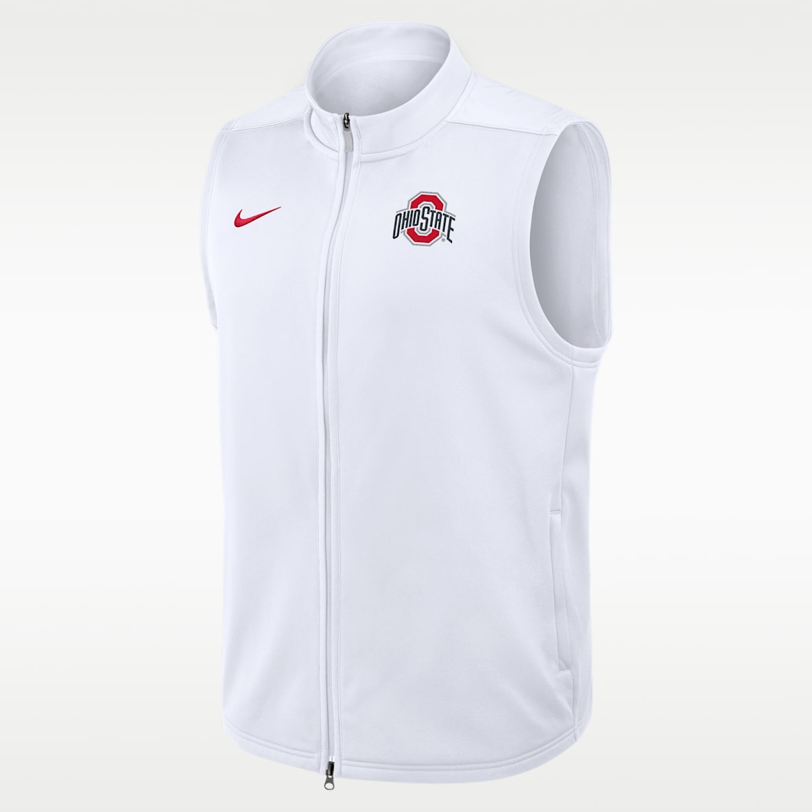 Ohio State Primetime Victory Men's Nike Therma-FIT College Full-Zip Vest