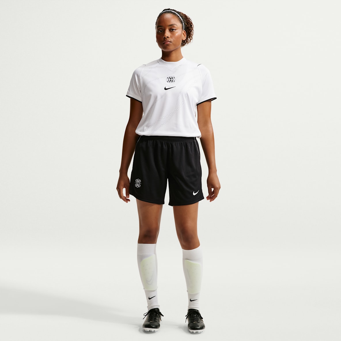 Como Women Nike Dri-FIT Football Shorts Stadium Away
