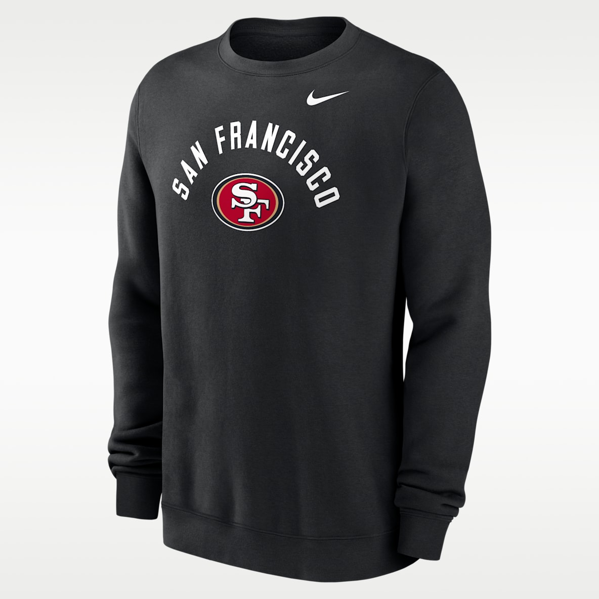 San Francisco 49ers Club Men's Nike NFL Pullover Crew