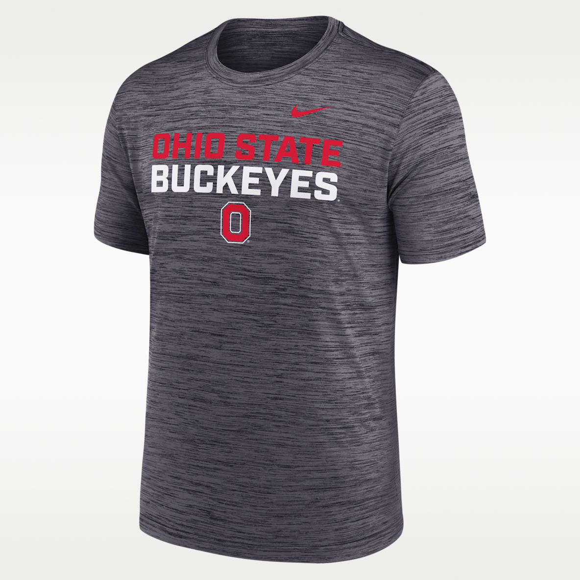 Ohio State Campus Center Stack Velocity Men's Nike Dri-FIT College T-Shirt