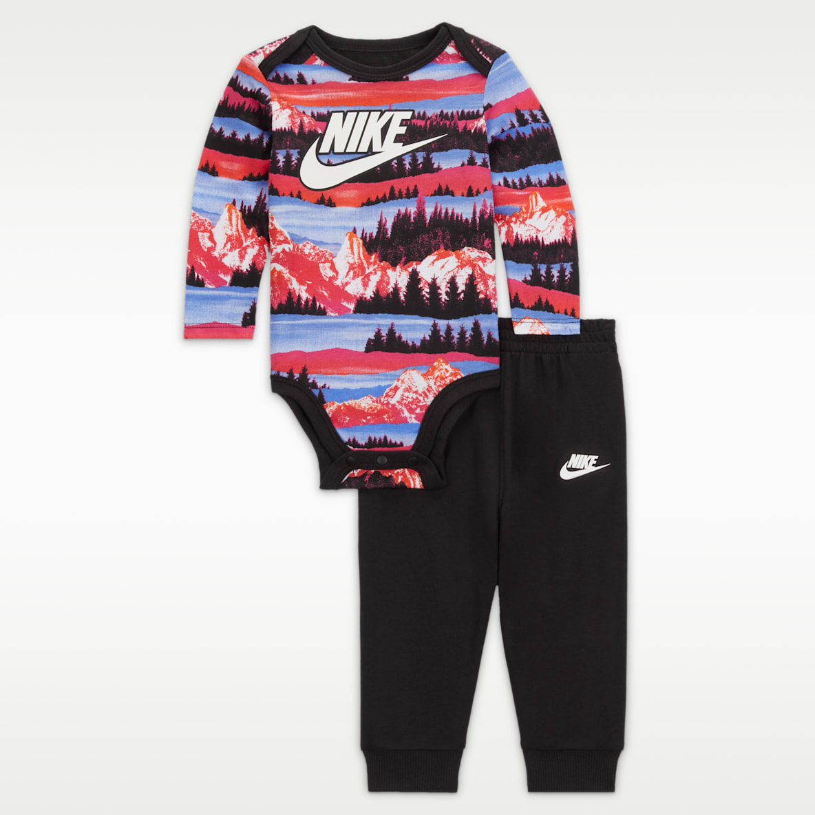 Nike Sportswear Snow Day Tvådelat set med body och byxor för baby