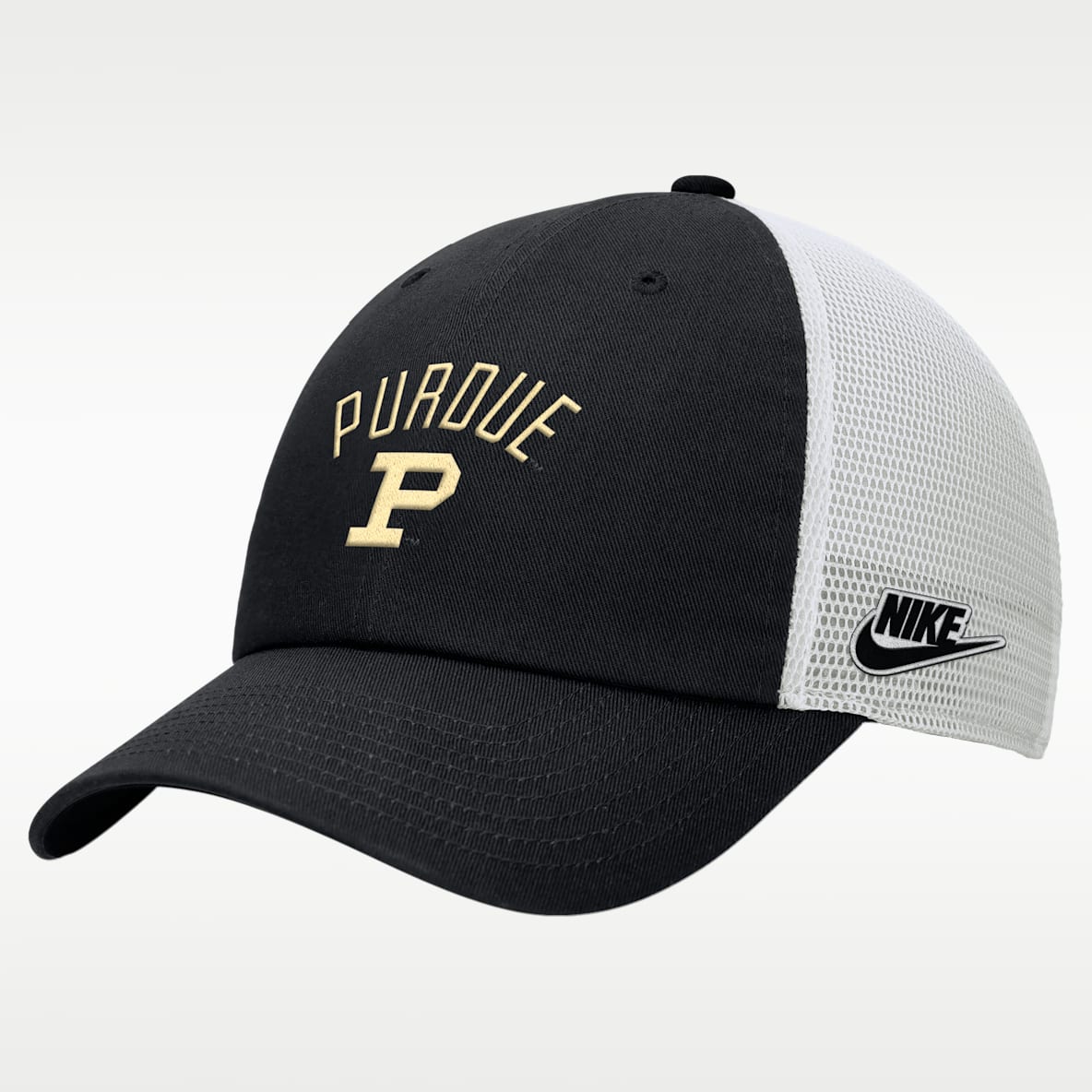 Nike College (Purdue) Unstructured Trucker Cap