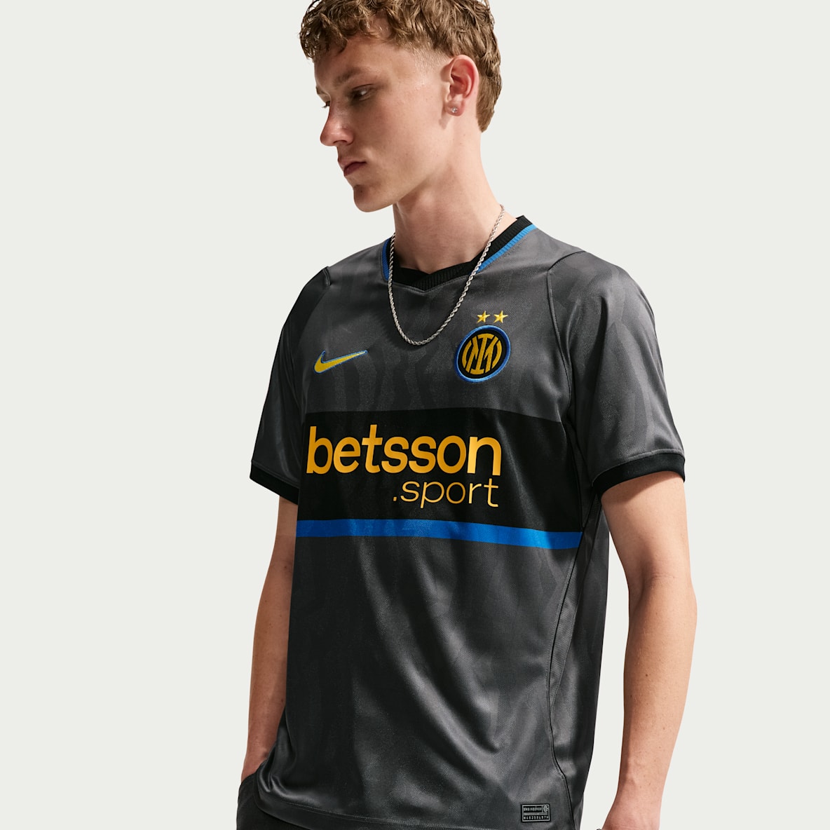 Tercera equipación Stadium Inter de Milán 2026/27 Camiseta de fútbol Replica Nike Dri-FIT - Hombre