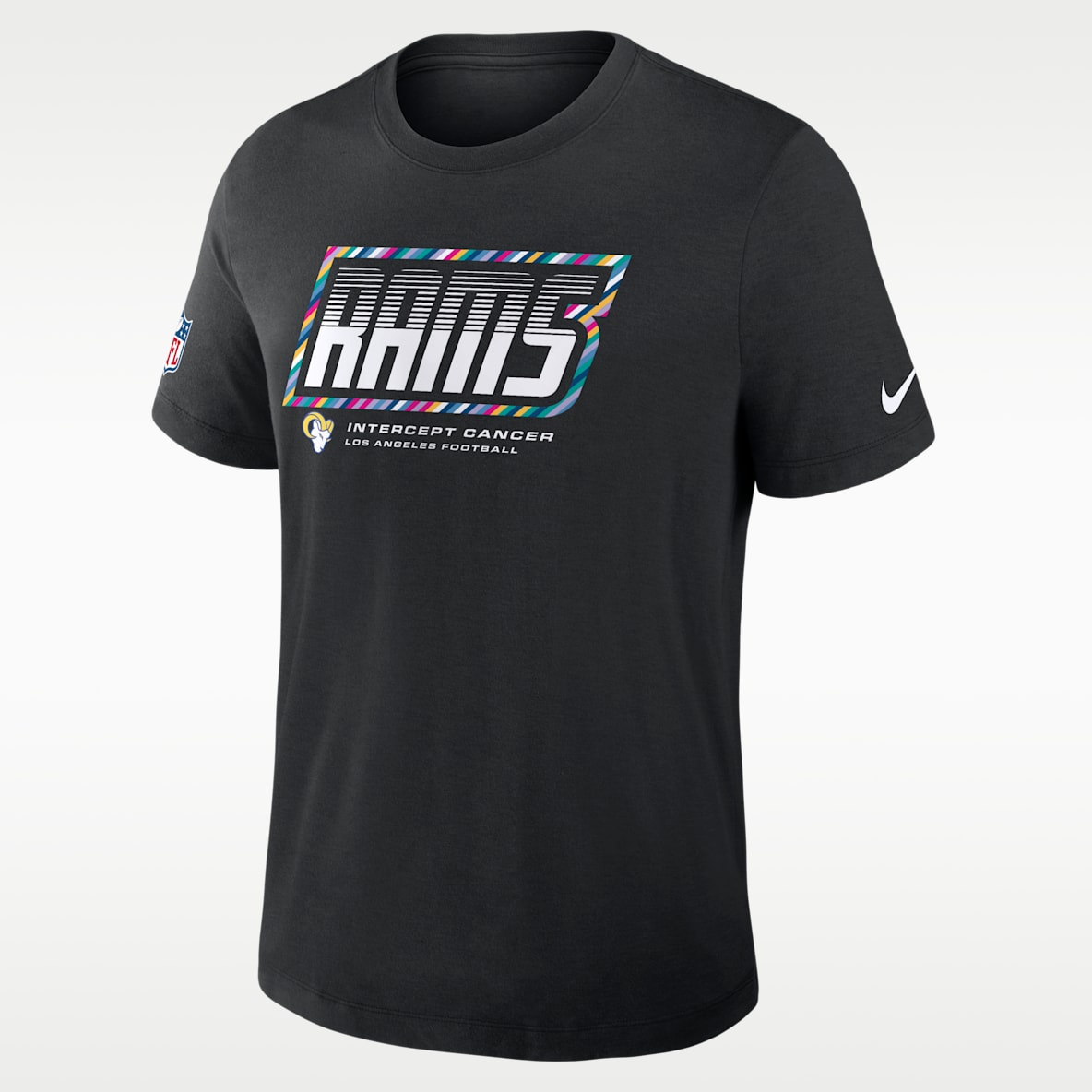 Los Angeles Rams Crucial Catch Sideline Men's Nike Dri-FIT NFL T-Shirt