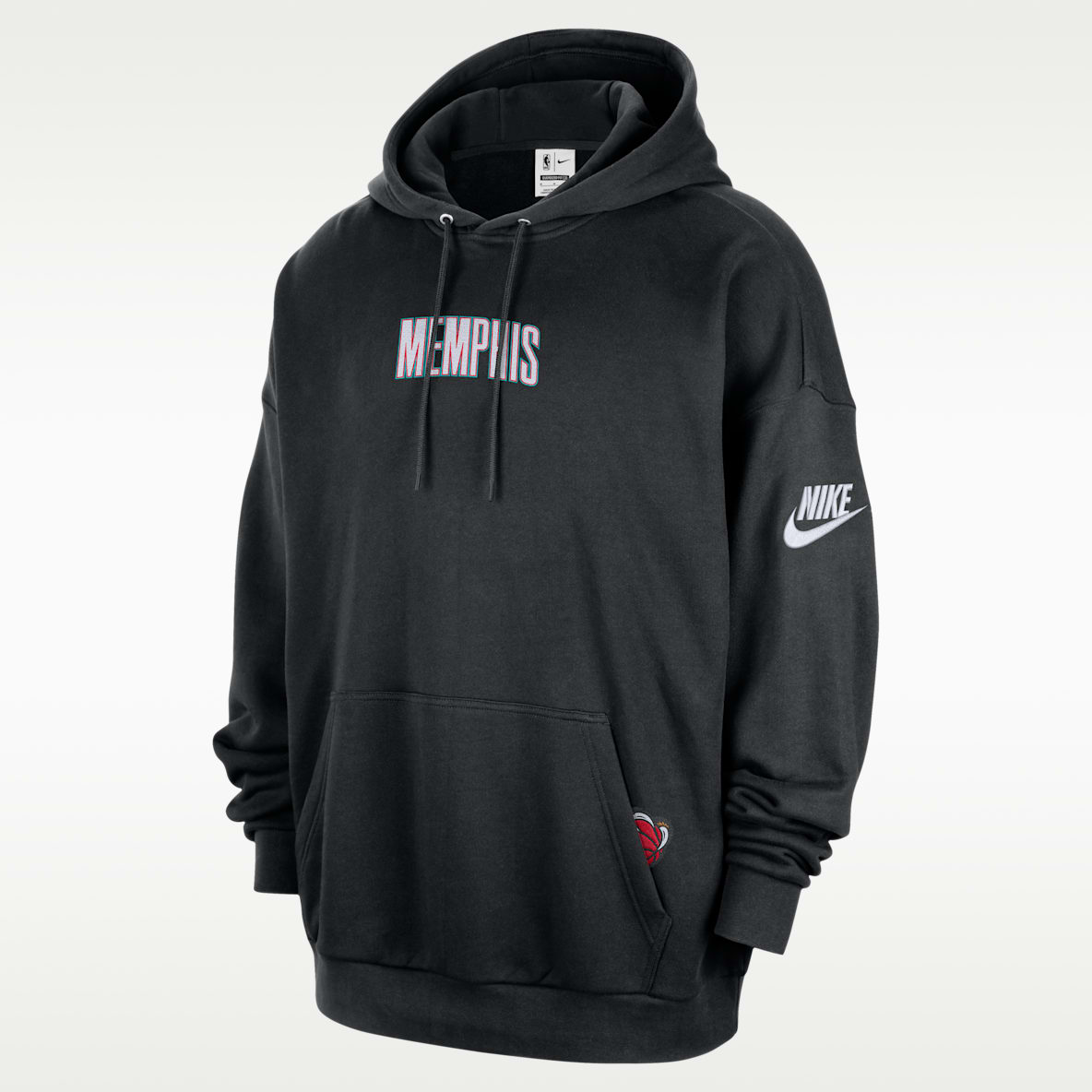 Memphis Grizzlies 2025/26 Hardwood Classics Men's Nike Club NBA Premium Pull-Over Hoodie