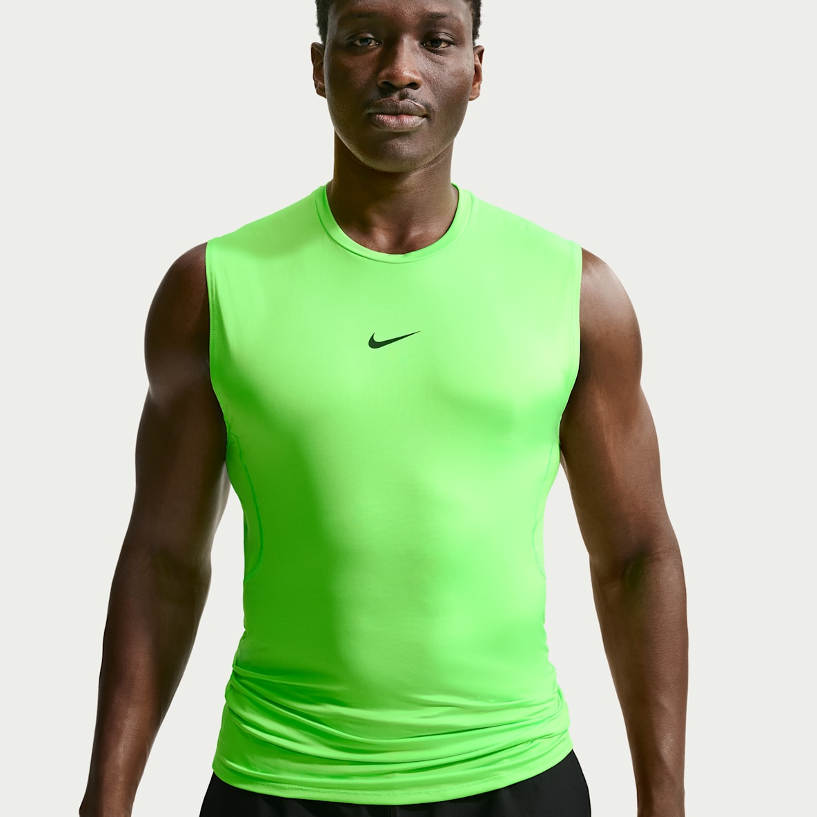 Nike Pro Pánské přiléhavé fitness tričko Dri-FIT bez rukávů