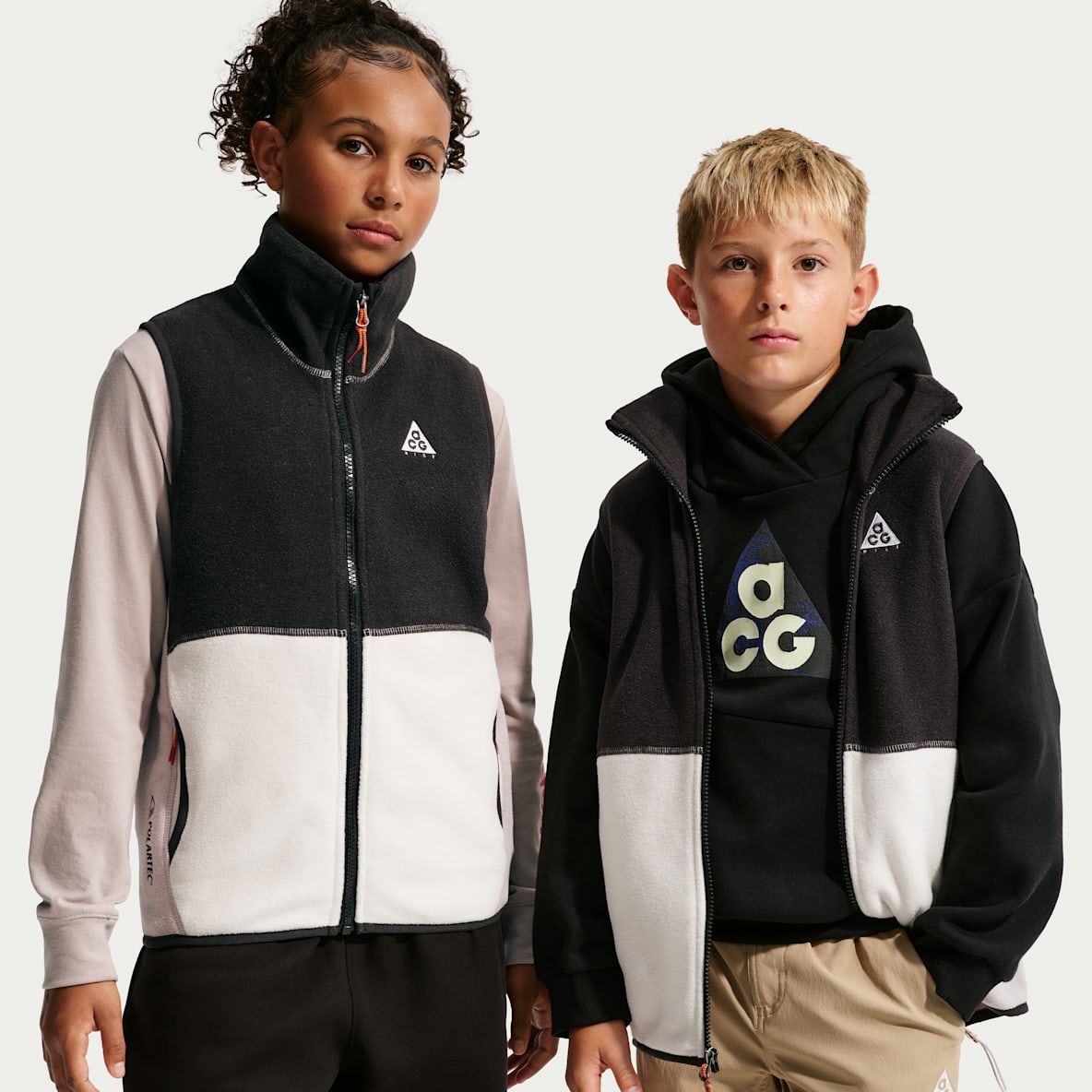 ACG Big Kids' Polar Fleece Hike Vest