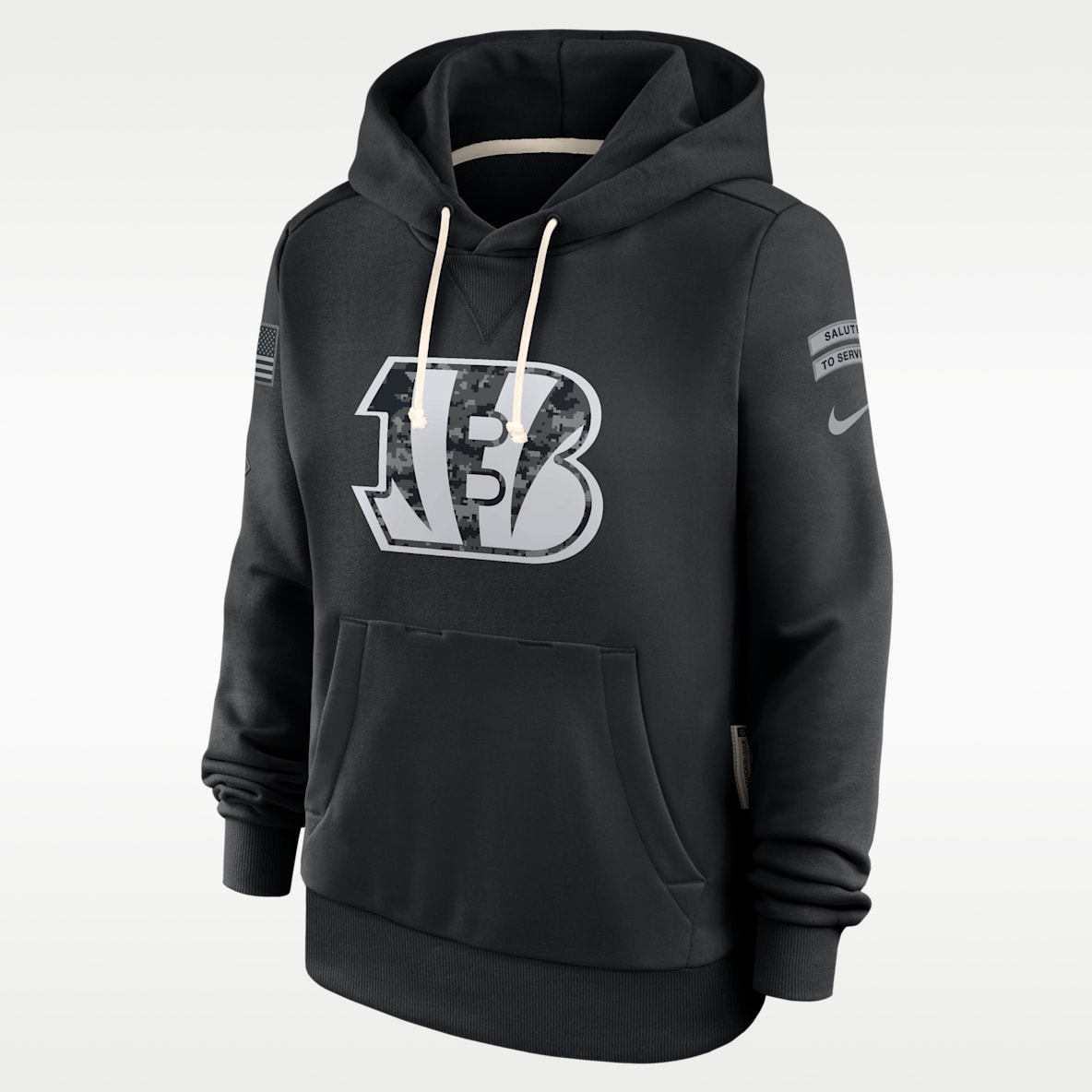 Cincinnati Bengals Salute to Service Sideline Women's Nike Dri-FIT NFL Pullover Hoodie