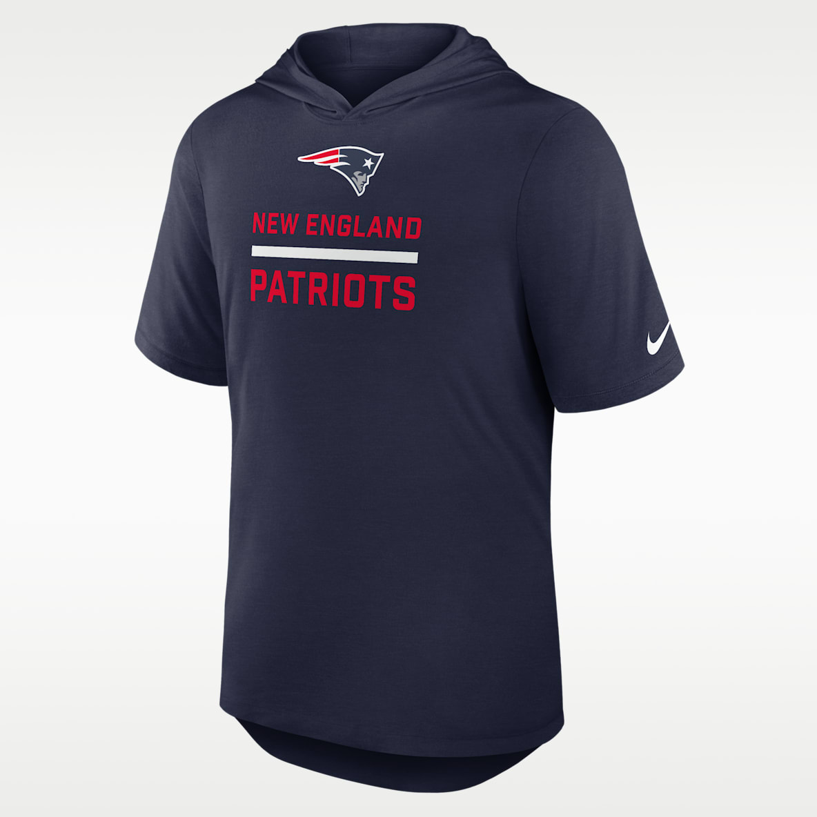 New England Patriots Men's Nike Dri-FIT NFL Hooded T-Shirt