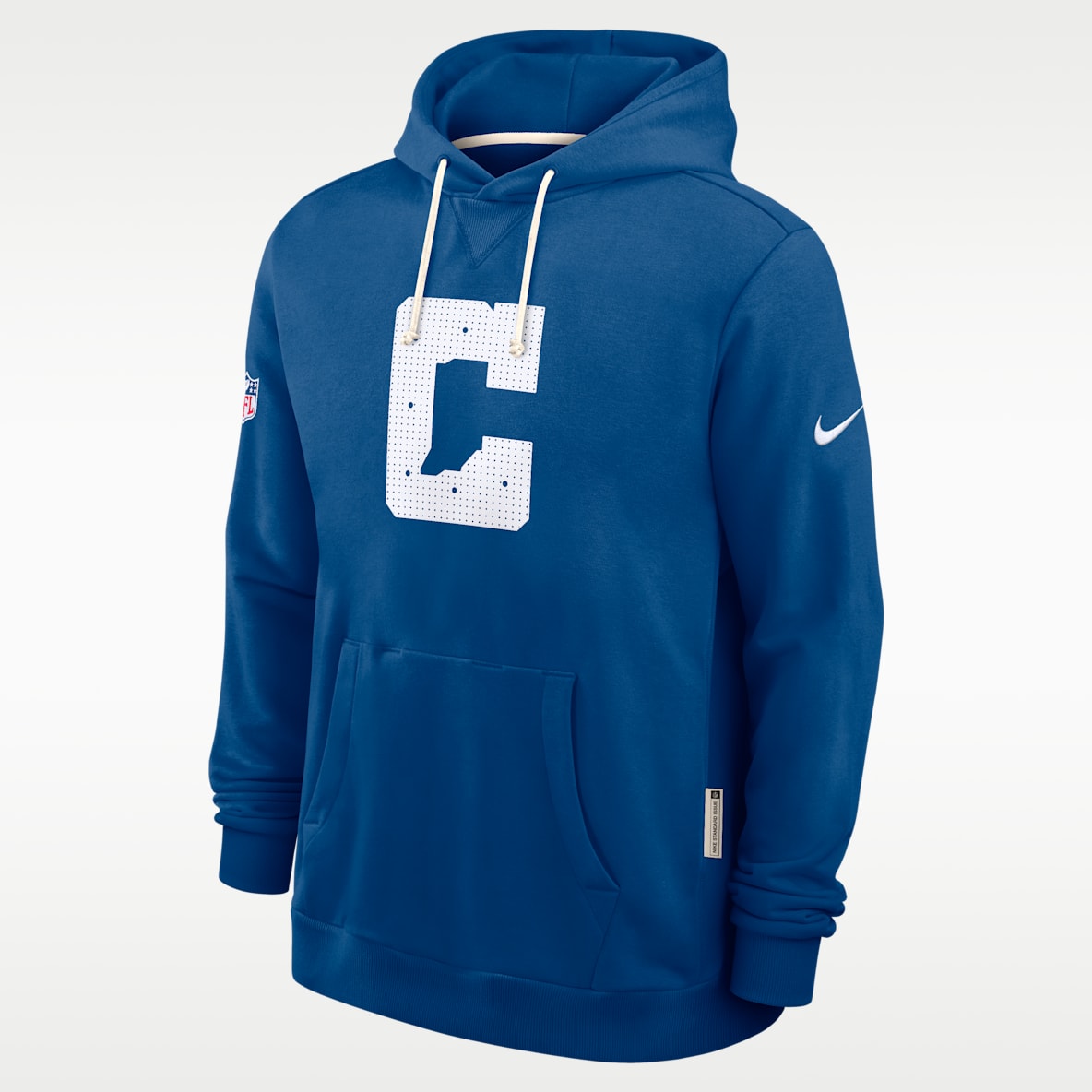 Indianapolis Colts Initial Home Sideline Men's Nike Dri-FIT NFL Pullover Hoodie