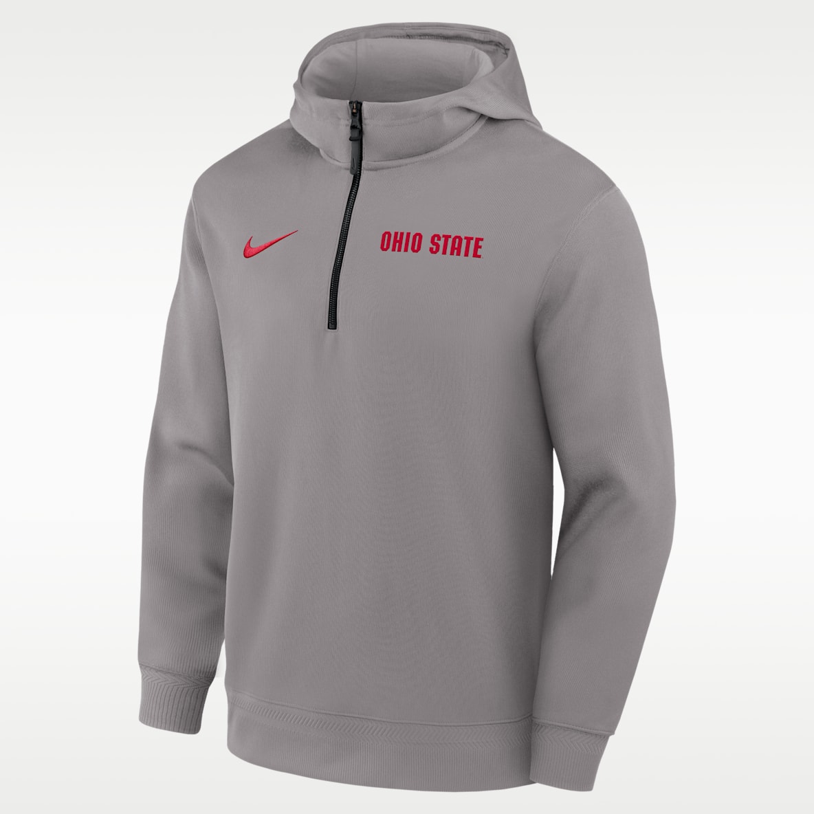 Ohio State Coaches Premium Men’s Nike Dri-FIT College 1/4-Zip Hoodie