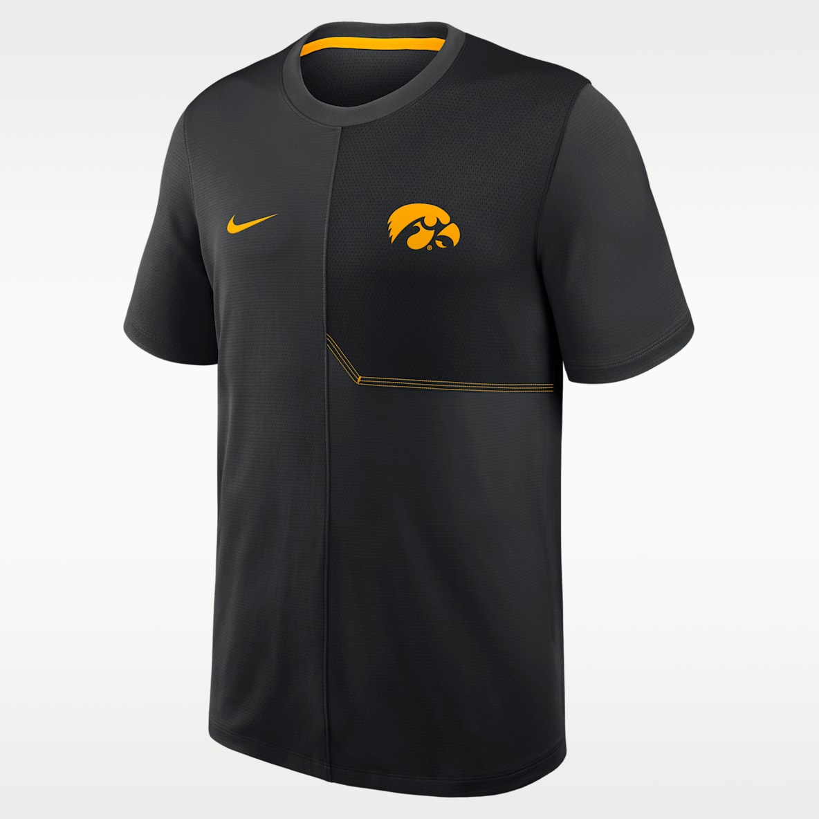 Iowa Sideline Coach Men's Nike Dri-FIT College Top