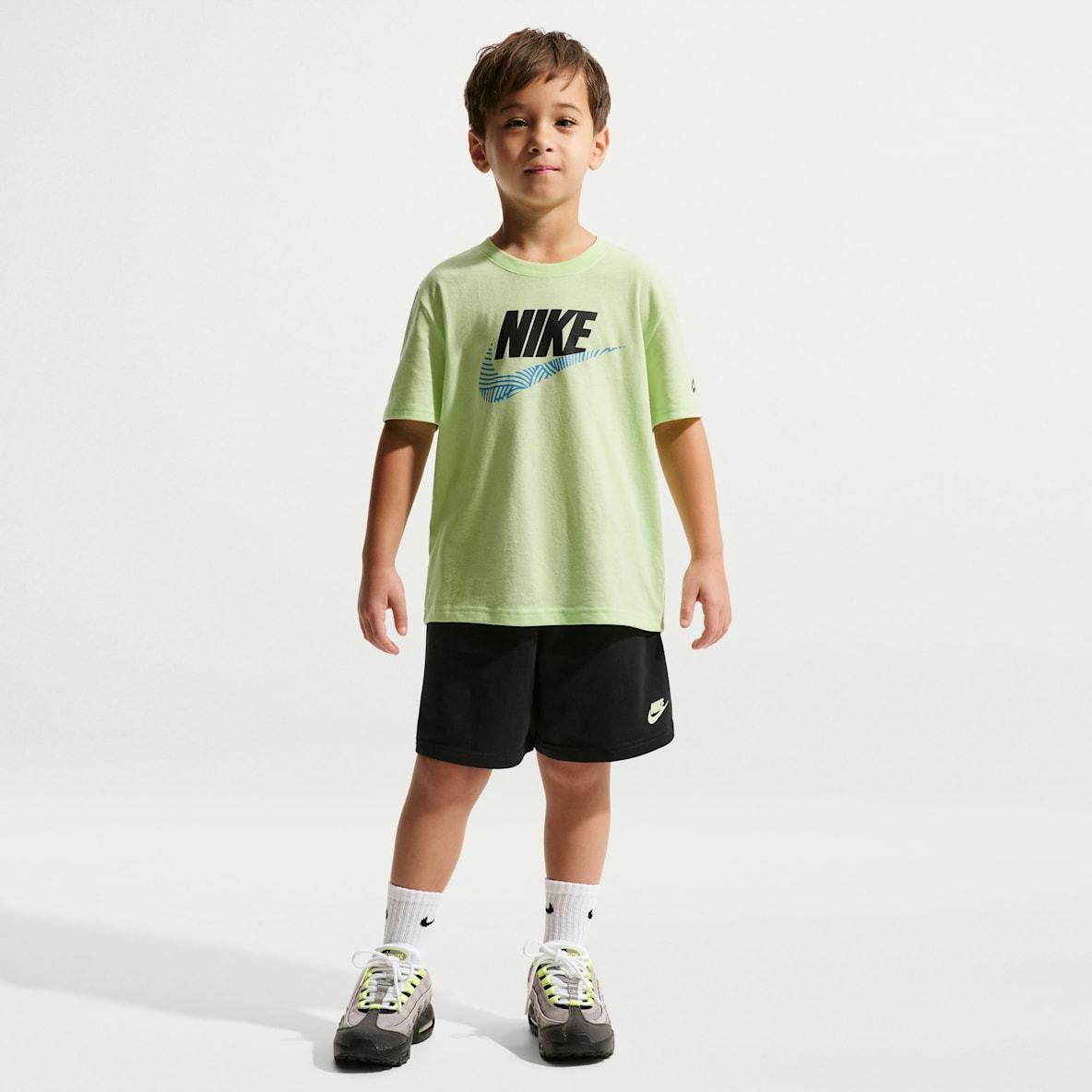 Nike Sportswear In The Zone Little Kids' 2-Piece Relaxed French Terry Shorts Set