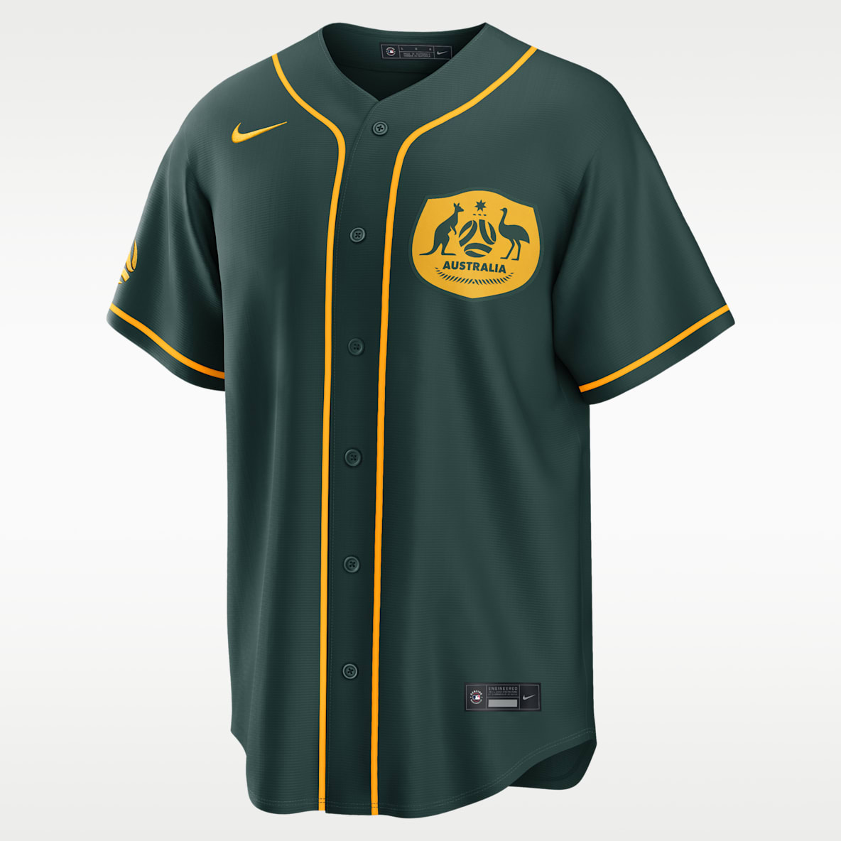 Australia National Team Men's Nike Soccer x MLB Stadium Jersey