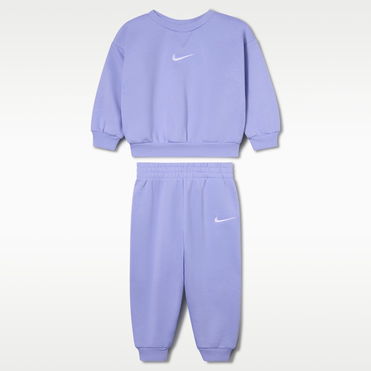 Nike Baby (12–24M) Essential Fleece 2-Piece Crew Set