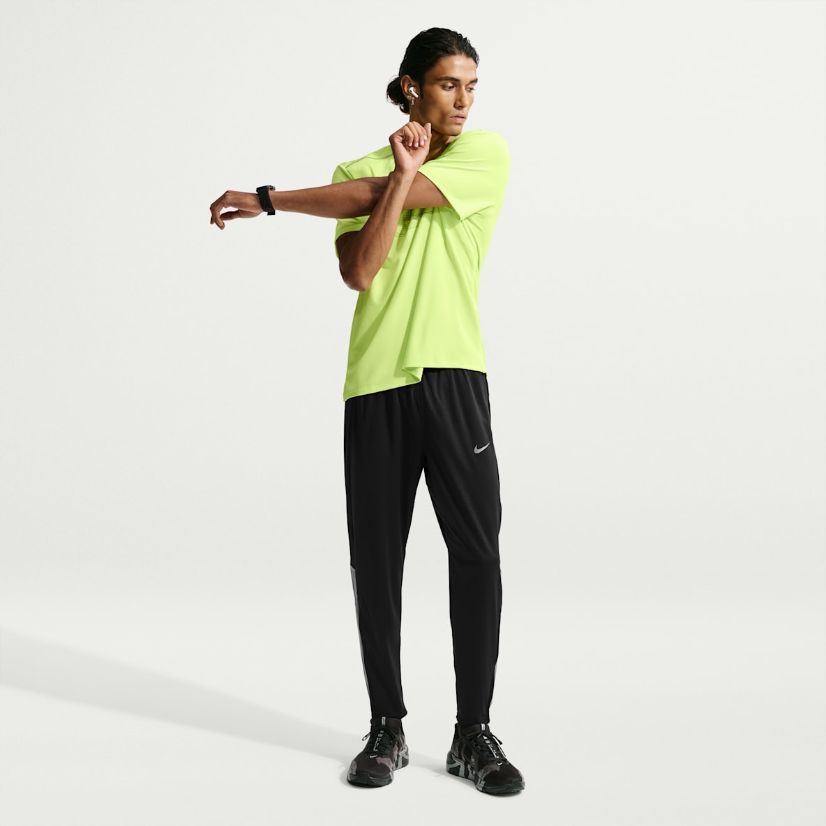 Nike Miler Winterized Calças de running em malha Dri-FIT para homem