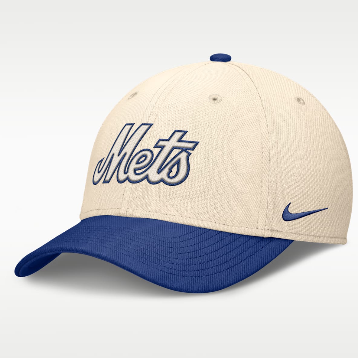 New York Mets Statement Rise Swoosh Men's Nike Dri-FIT MLB Hat