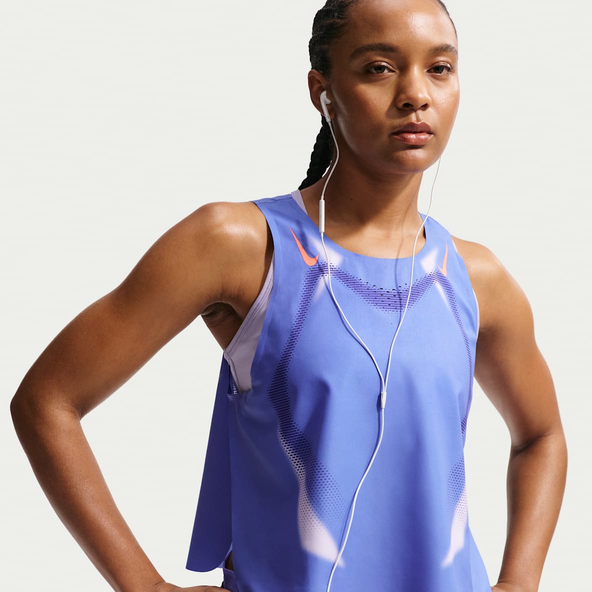 Nike AeroSwift Dri-FIT ADV avkortet løpesinglet til dame