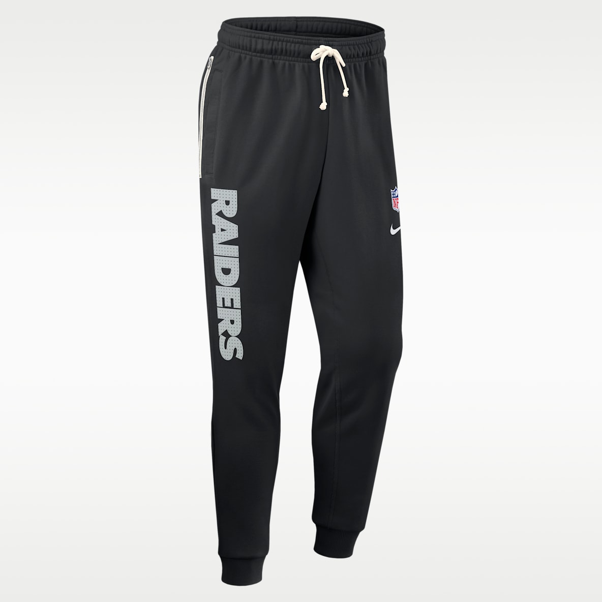 Las Vegas Raiders Ground Game Sideline Pants Nike Dri-FIT de la NFL de pierna entallada para hombre