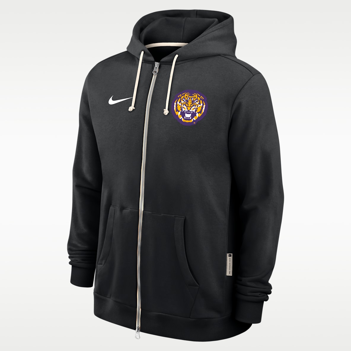 LSU Sideline Men's Nike Dri-FIT College Full-Zip Hoodie