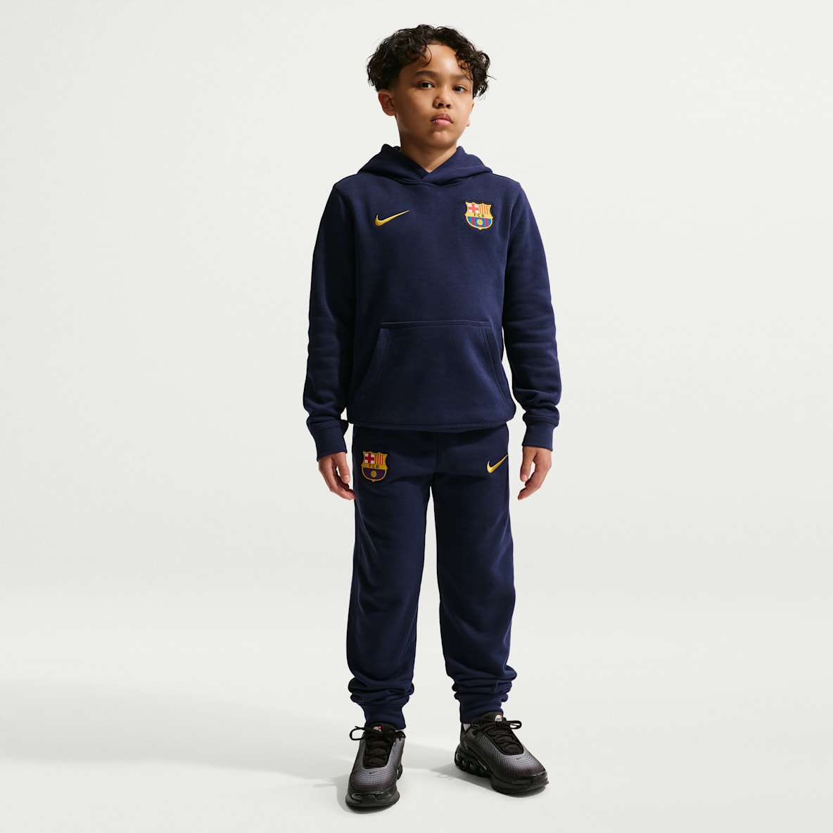 FC Barcelona Club Big Kids' (Boys') Nike Soccer Jogger