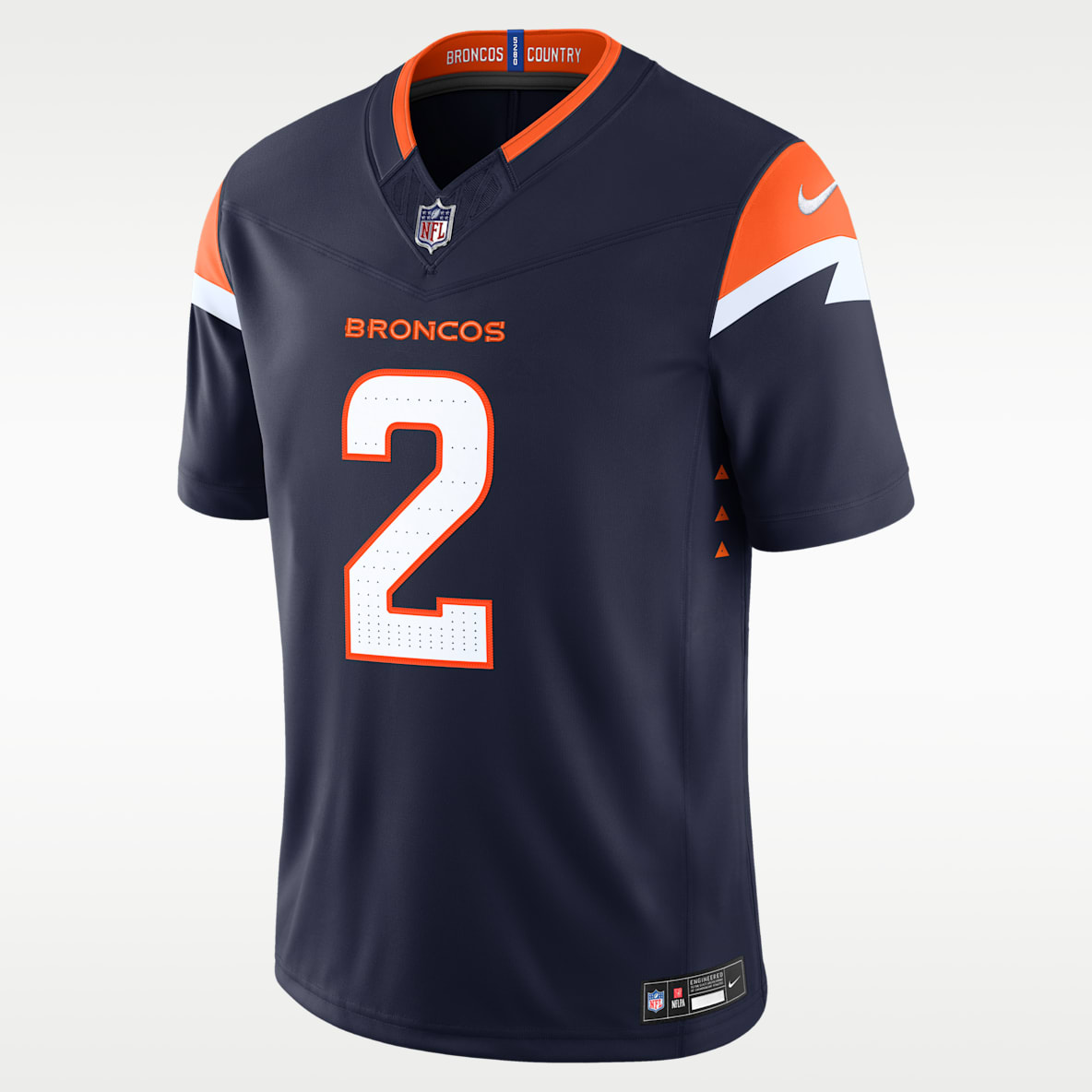 Pat Surtain II Denver Broncos Jersey Nike Dri-FIT de la NFL Limited para hombre