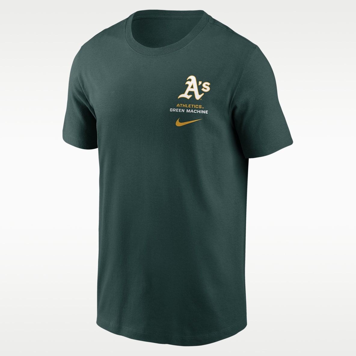 Athletics 2-Hit Men's Nike MLB T-Shirt
