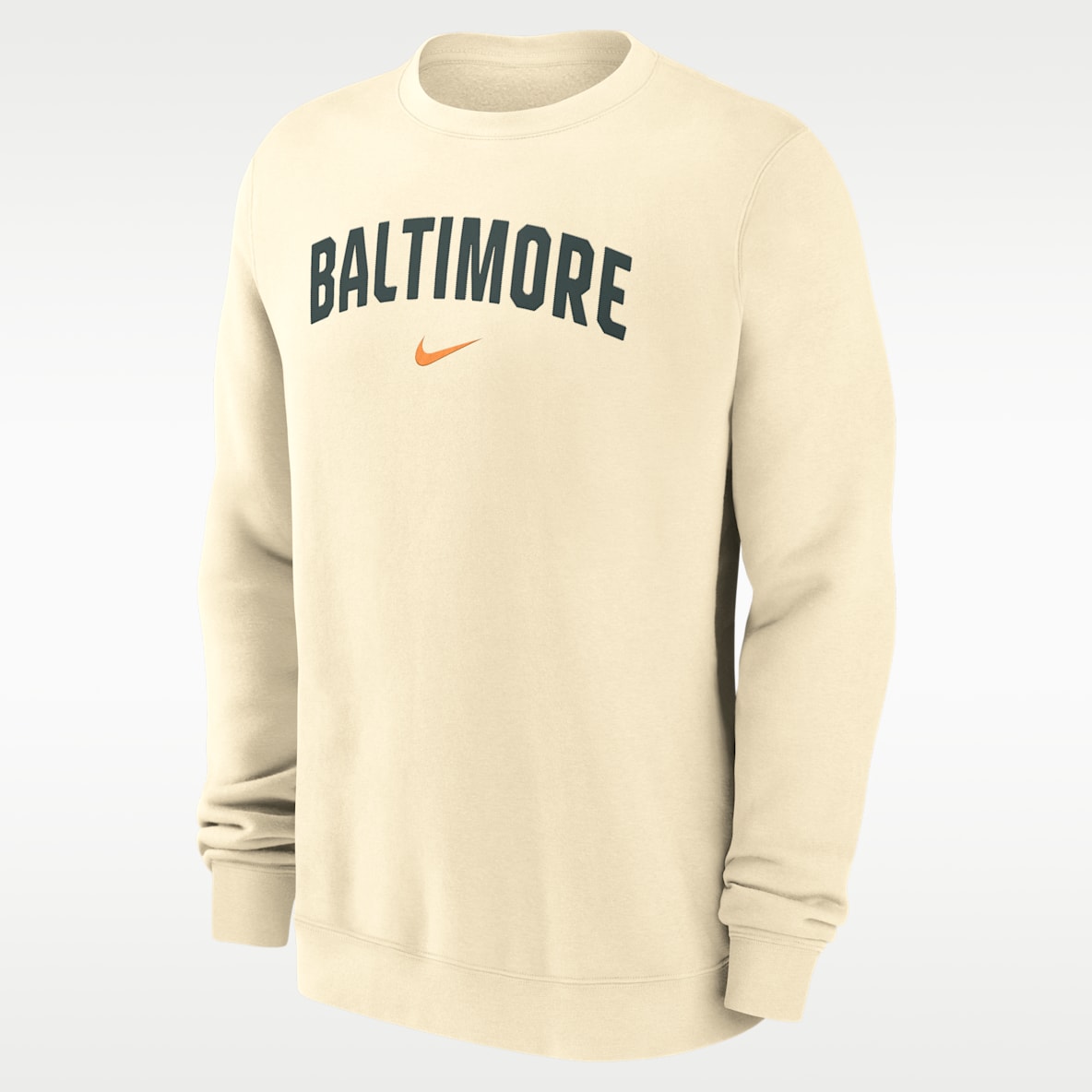 Baltimore Orioles 2-Hit Men's Nike MLB Pullover Crew