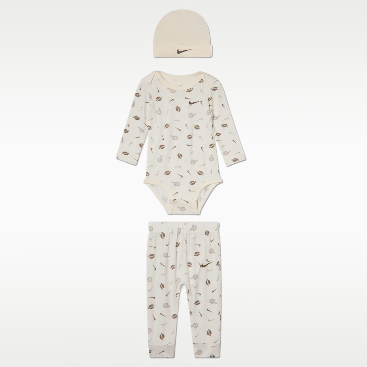 Nike Ready, Set, Grow! Conjunto de 3 piezas para bebé (0-9 M)