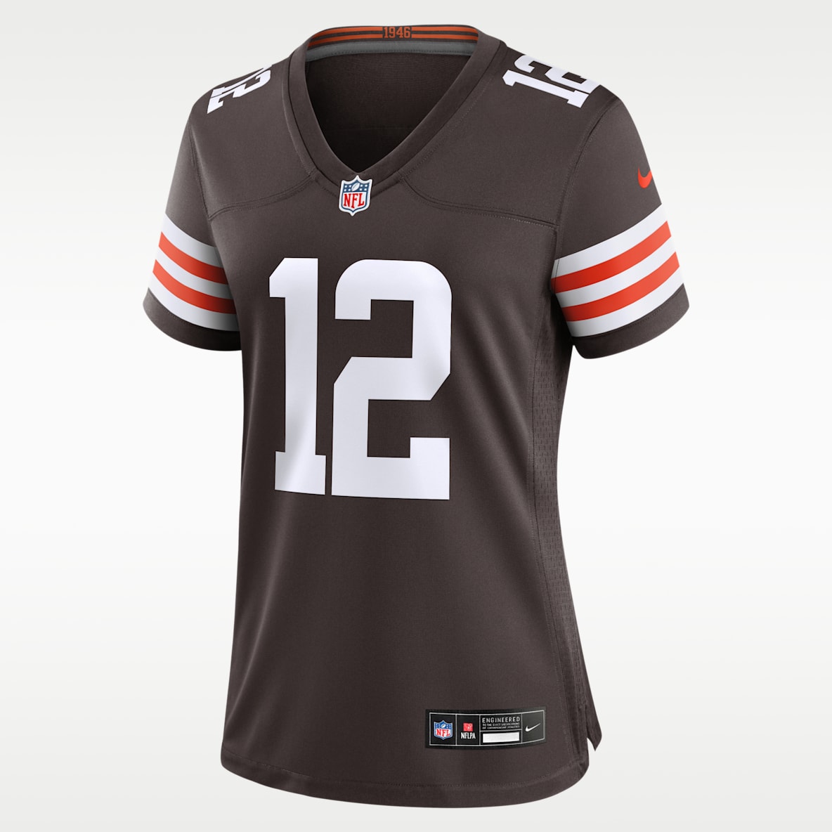 Shedeur Sanders Cleveland Browns 2025 NFL Draft Women’s Nike NFL Game Jersey