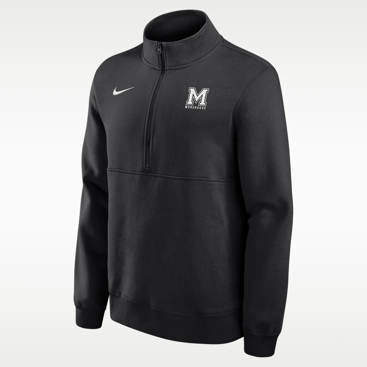 Nike College Club (Morehouse College Maroon Tigers) Men's Fleece Half-Zip Top