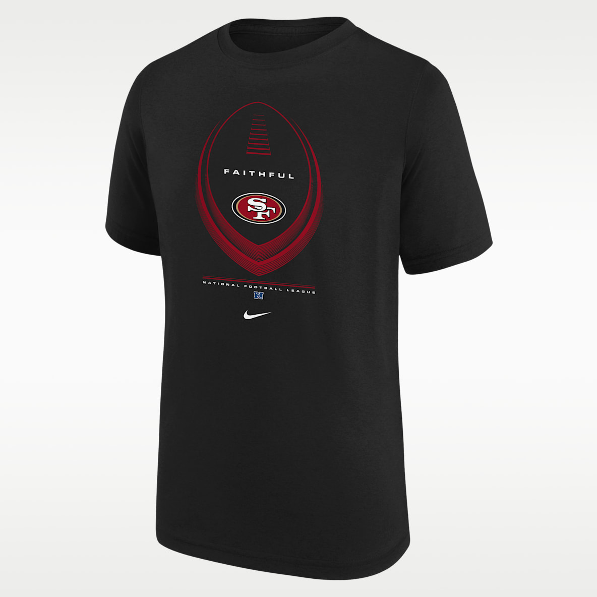 San Francisco 49ers Icon Legend Edition Big Kids' Nike Dri-FIT NFL T-Shirt