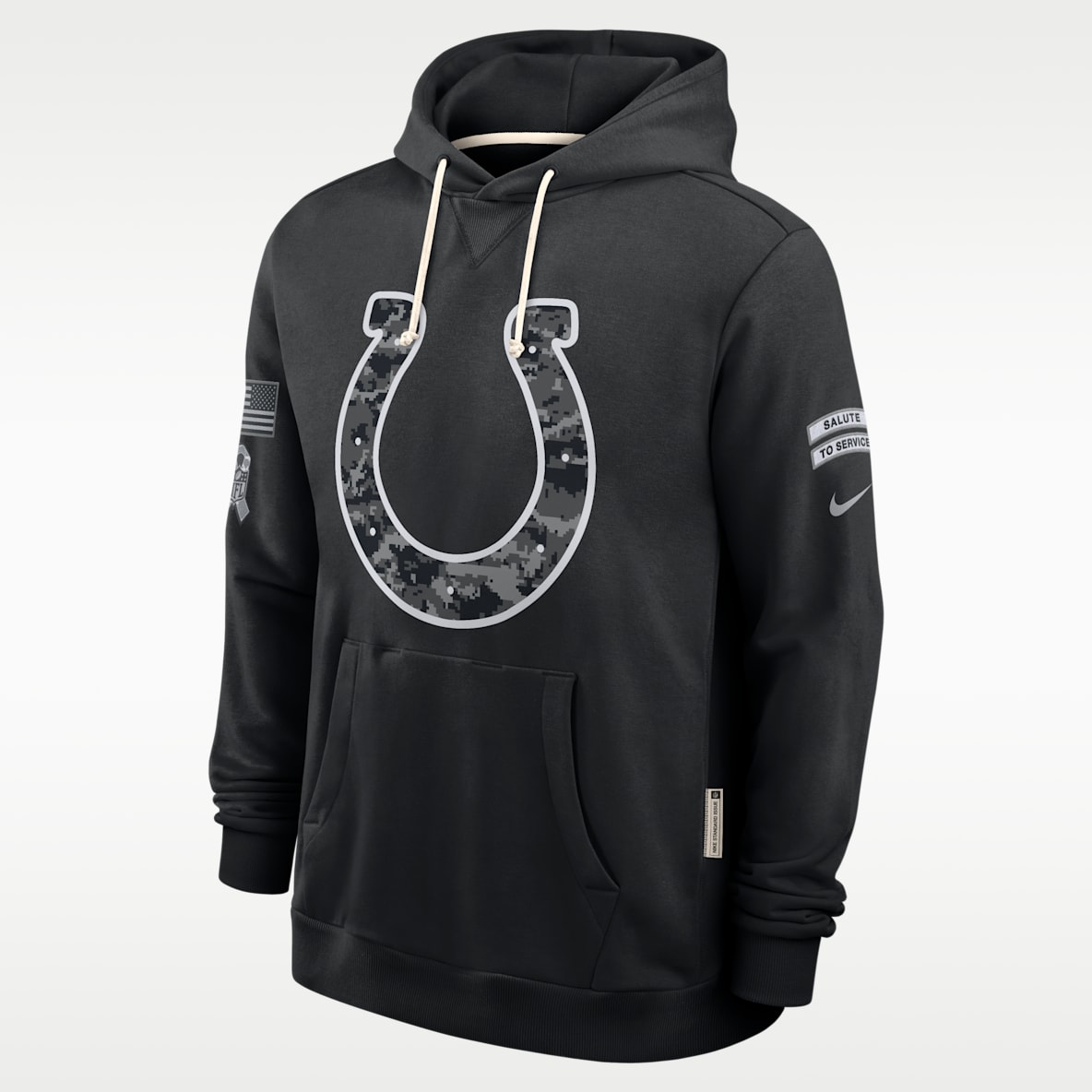 Indianapolis Colts Salute to Service Sideline Men's Nike Dri-FIT NFL Pullover Hoodie