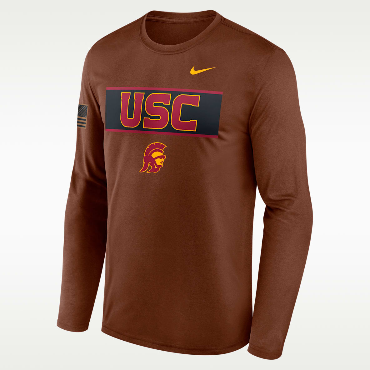 USC 2026 Military Appreciation Legend Men's Nike Dri-FIT College Long-Sleeve T-Shirt