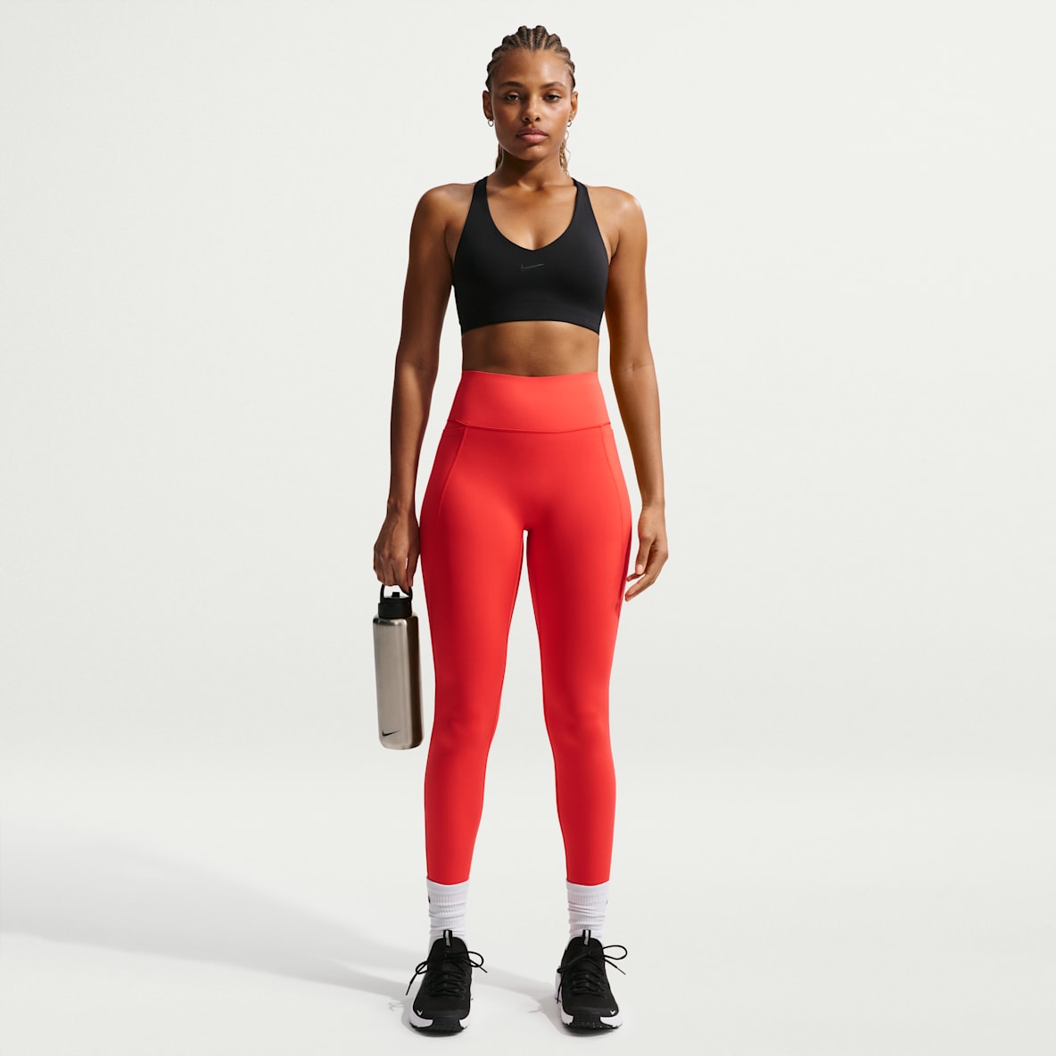 Nike Universa 女款正面無縫線高腰九分內搭褲