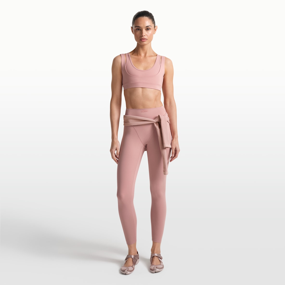 NikeSKIMS Matte Magas derekú, V-vonalú, 66 cm-es női leggings