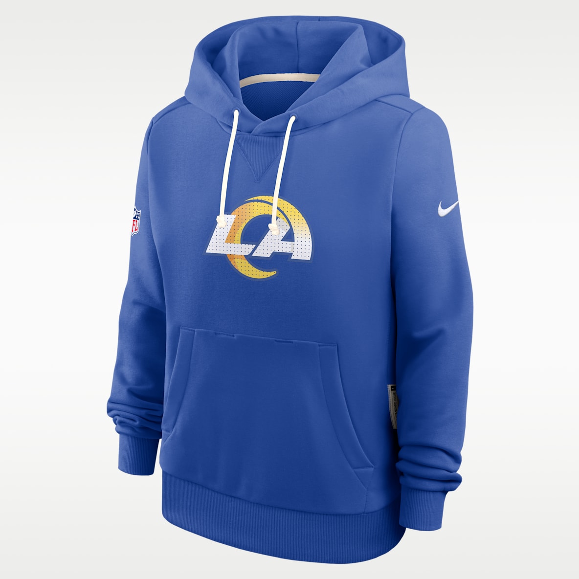 Los Angeles Rams Sideline Women's Nike Dri-FIT NFL Pullover Hoodie